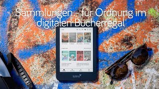 tolino entdecken  Sammlungen auf dem tolino eReader anlegen [upl. by Llejk912]