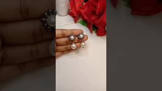 DIY earrings 💕🌿Earrings making tutorial ll diy jewelry earring [upl. by Naaitsirhc]