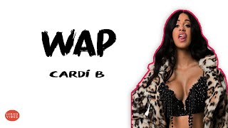 Cardi B  Wap Lyrics amp Audio [upl. by Sairtemed948]