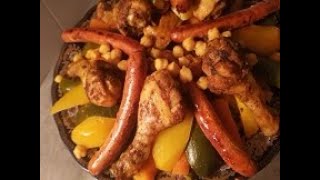 LE VRAI COUSCOUS ROYALE AVEC 3 VIANDES TRES SIMPLE A FAIRE [upl. by Free]