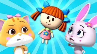 Fight For Doll  Cartoon Show For Kids  Funny Videos For Babies By loco Nuts [upl. by Dermot578]