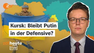 UkraineVorstoß Wie verändert die Offensive das Geschehen an der Front  ZDFheute live [upl. by Aicac]