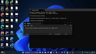 How to redirect Windows CMD stdout and stderr to Single File [upl. by Enhpad]