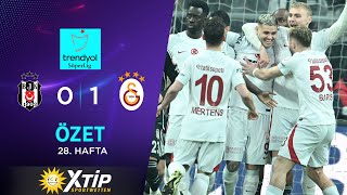 MERKUR BETS  Beşiktaş 01 Galatasaray  HighlightsÖzet  Trendyol Süper Lig  202324 [upl. by Haidabez]