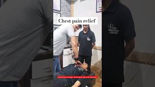 best treatment for chest pain relief in young girl by chiropractic in bangalore shortsfeed [upl. by Ynnav722]