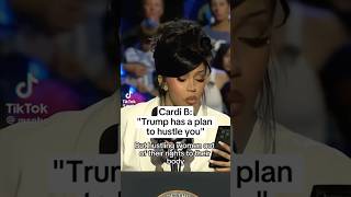 Cardi B Tries To EXPOSE Trump But FAILS [upl. by Naitsihc]