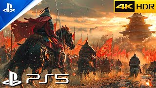 MONGOL INVASION PS5 Realistic ULTRA Graphics Gameplay 4K60FPS Ghost of Tsushima [upl. by Adnaval98]