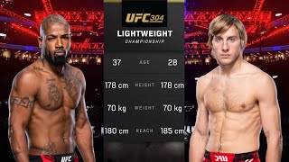 Bobby Green vs Paddy Pimblett Full Fight  UFC 304 Fight Of The Night [upl. by Euqinot171]