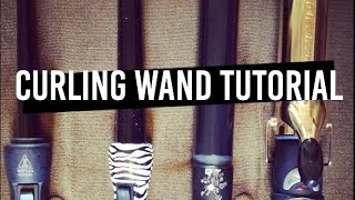 Curling Wand Tutorial for Long Hair [upl. by Peery]