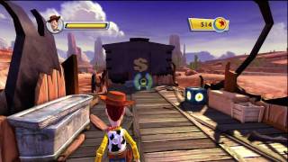 Toy Story 3 Video Game  First mission  Part 1 [upl. by Nohsal]