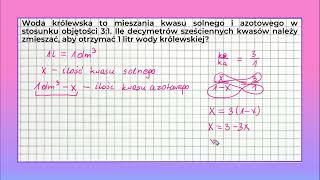 Proporcje w zadaniach tekstowych klasa 6 i 7 zadanie 6 [upl. by Jewelle]