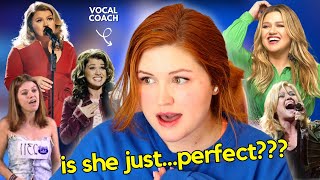 Kelly Clarkson’s Vocal Evolution  Vocal Coach Reacts [upl. by Galloway]