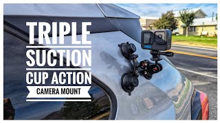 Suction Cup Mount Triple The Action Triple The Fun [upl. by Turrell]