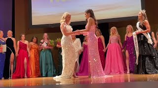 Morgan Baird crowned Miss Nebraska 2023 [upl. by Krein225]