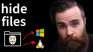 How Hackers hide files on Windows 10 and Linux [upl. by Kidder]