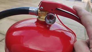 Water Fire Extinguisher converted to air tank DANGER [upl. by Donough]