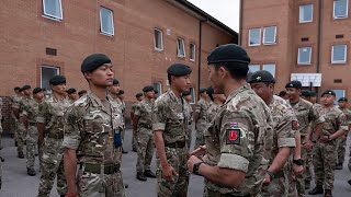 Gurkha Recruit Intake 21 capbadging parade Catterick August 21 [upl. by Seligmann]