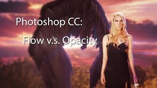 Photoshop Brushes Tutorial Flow vs Opacity Explained [upl. by Ledua]