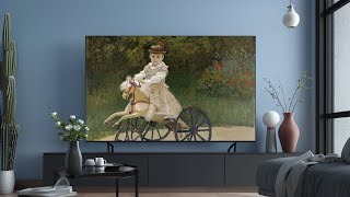 Claude monet Art Slideshow for your TV  French Famous Painting Screensaver  With Classical Music [upl. by Pippas270]