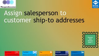 Empowering Sales Assign Salesperson to Customer ShipTo Addresses [upl. by Glenda]