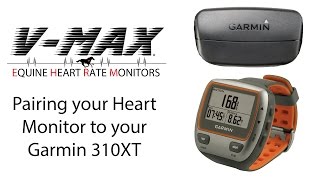 Pairing your Heart Monitor to your Garmin® 310XT [upl. by Sonahpets]