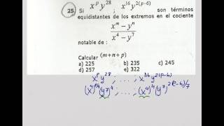 Término Central en Cocientes Notables [upl. by Ingmar]