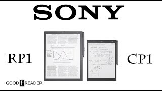 Sony Digital Paper DPTCP1 vs Sony DPTRP1 [upl. by Creedon198]