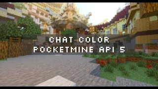 Chat Color plugin PMMP API 5 [upl. by Lerrehs]