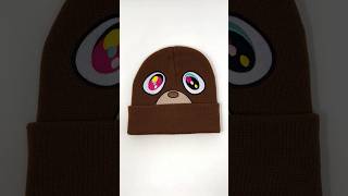 KanyeWest Graduation Bear Beanie No Ears Option Out Now 🐻 [upl. by Brynna]