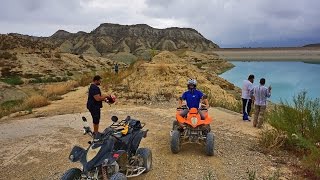 Quadtour in der Sierra Espuna zum See Barrancos de Gebas vom Hotel La Mariposa aus [upl. by Sileas]