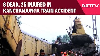 Bengal Train Accident  8 Dead 25 Injured After Goods Train Hits Kanchanjunga Express in Bengal [upl. by Denyse739]