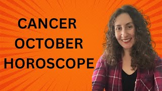 CANCER  October Horoscope [upl. by Latreese]