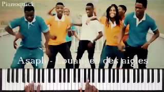 Asaph  Louange des Aigles Tutoriel Débutant PIANO QUICK [upl. by Ojyma897]