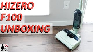 HIZERO F100 Cordless Hard Floor Cleaner Electric Mop Review amp Unboxing [upl. by Ellmyer196]