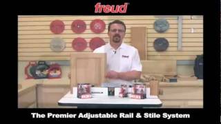 Freud Rail amp Stile Router Bits [upl. by Ayle657]