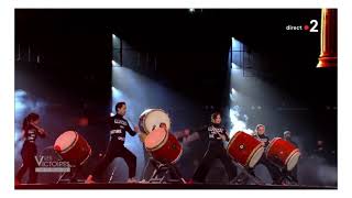 Paris Taiko Ensemble aux Victoires de la Musique 2021 [upl. by Eveneg]