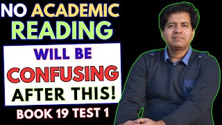 NO Academic IELTS Reading Will Be CONFUSING After This Book 19 Test 1  Asad Yaqub [upl. by Anelec762]