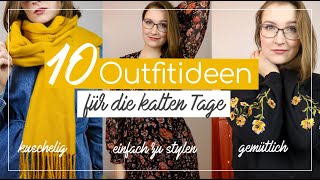 10 gemütliche HerbstWinterLooks zum Nachstylen 🍂❄️ Lookbook  Outfitideen für die kalten Tage [upl. by Secundas]