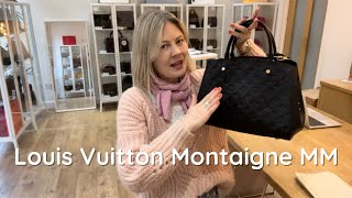 Louis Vuitton Montaigne MM Review [upl. by Nowed452]