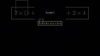 Calcul littéral shorts maths mathematiques cours viral calcul science education [upl. by Etaner]