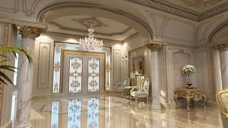 Luxurious Palaces amp Villas in Dubai and around the world Interior Design Company in Dubai Classic [upl. by Enirahtac501]