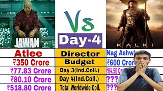 Kalki 2898 Ad box office collection day 4  Kalki Vs Jawan box office collection day 4  Prabhas [upl. by Ludly212]