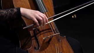 Bach  Cello Suite No 2 in D Minor BWV 1008 Courante Eva Lymenstull 4K UHD [upl. by Hebe]