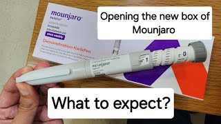 What contents to expect in the new Mounjaro Kwikpen box [upl. by Dhaf]