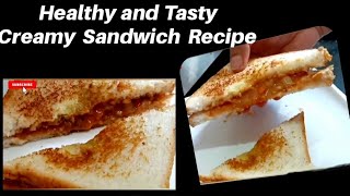 Healthy and Tasty Creamy Sandwich Recipe  Evening snacks  Sandwich recipe  Reshus Corner snacks [upl. by Sada842]