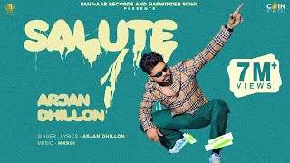 Arjan Dhillon  Salute Official Song  New Punjabi Songs 2023  Latest Punjabi Songs [upl. by Riancho]