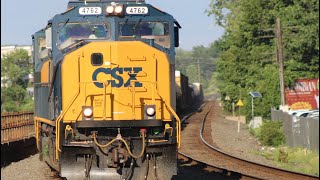 CSX X301 At Boundbrook NJ [upl. by Kleinstein405]