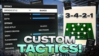 PRO PLAYER META 3421 CUSTOM TACTICS FOR FC 24 [upl. by Mientao]