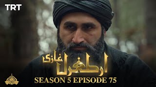 Ertugrul Ghazi Urdu  Episode 75  Season 5 [upl. by Ahsiner248]