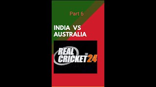 Realcricket 24 india vs australia [upl. by Cates]